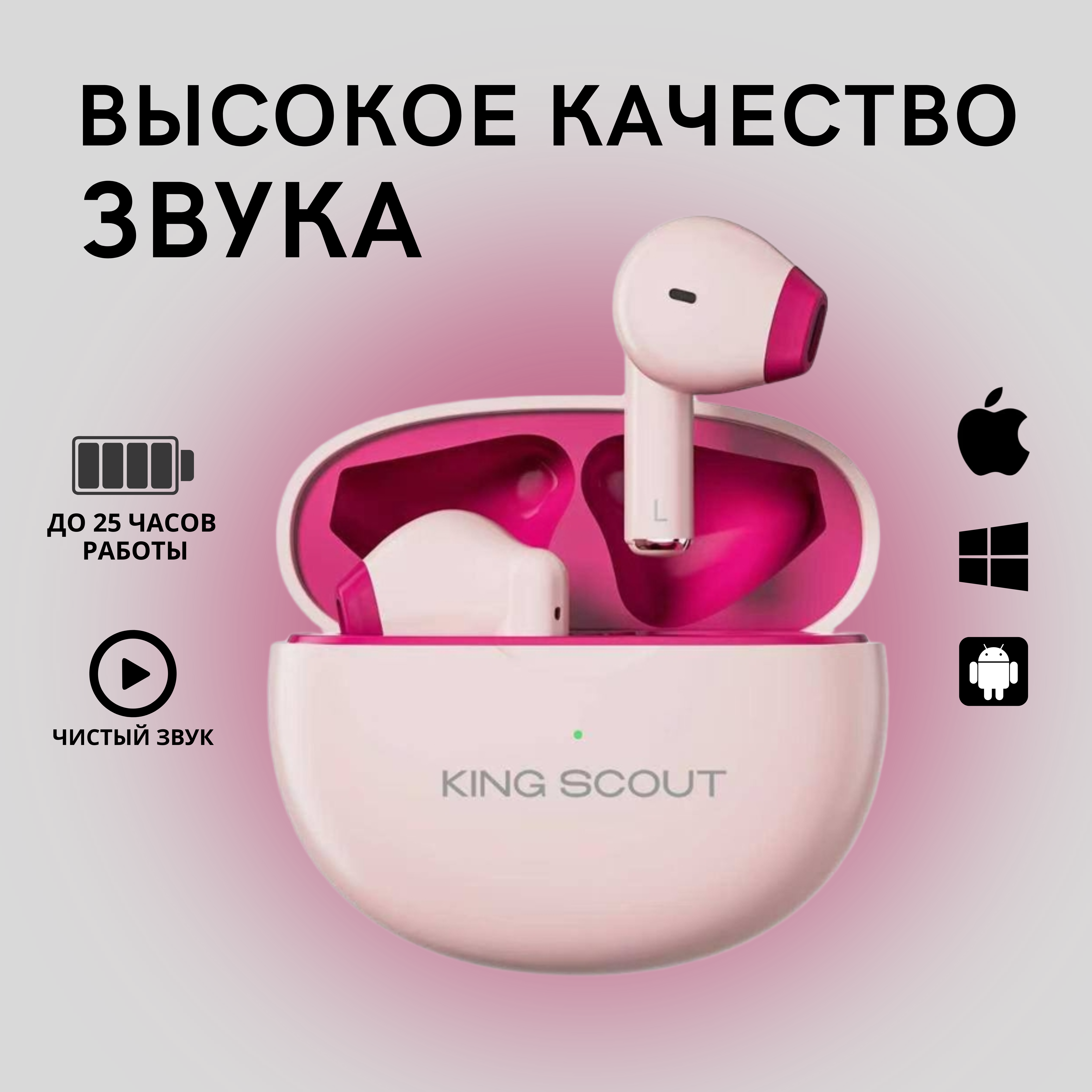 Беспроводные наушники KING SCOUT G30